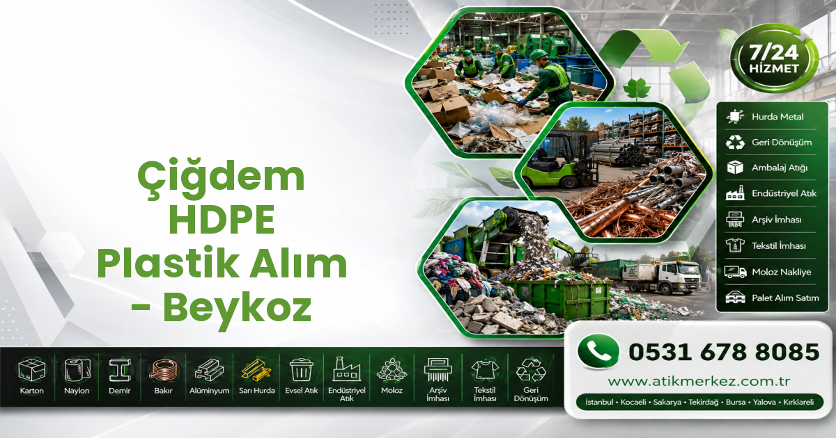 Çiğdem HDPE Plastik Alım - Beykoz