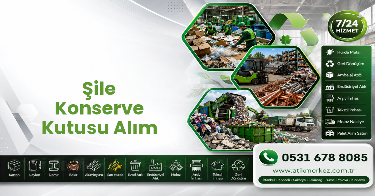 Şile Konserve Kutusu Alım