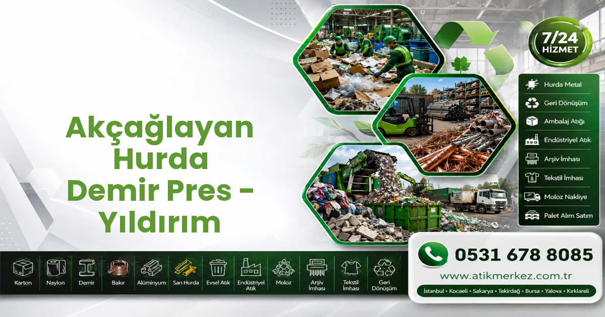 Akçağlayan Hurda Demir Pres - Yıldırım