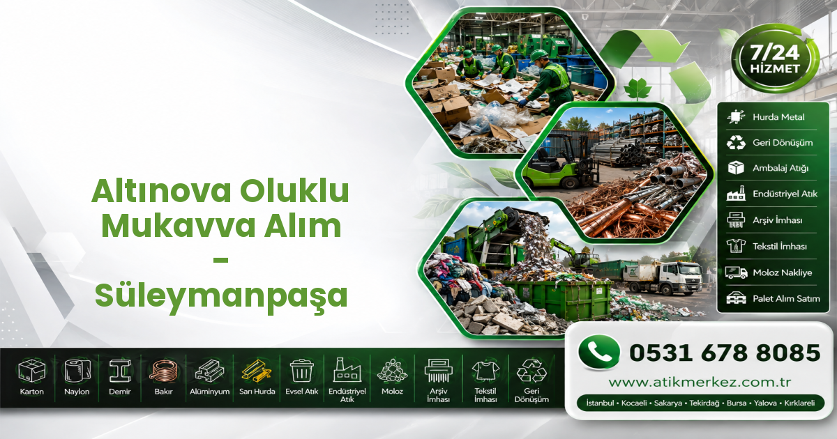 Altınova Oluklu Mukavva Alım - Süleymanpaşa