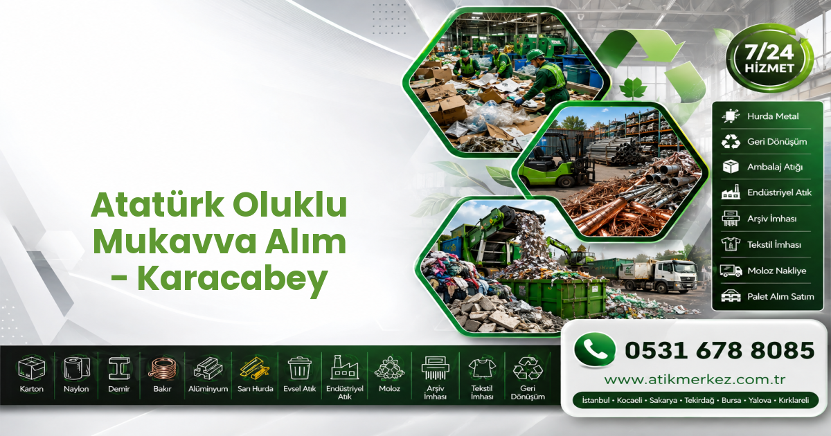 Atatürk Oluklu Mukavva Alım - Karacabey