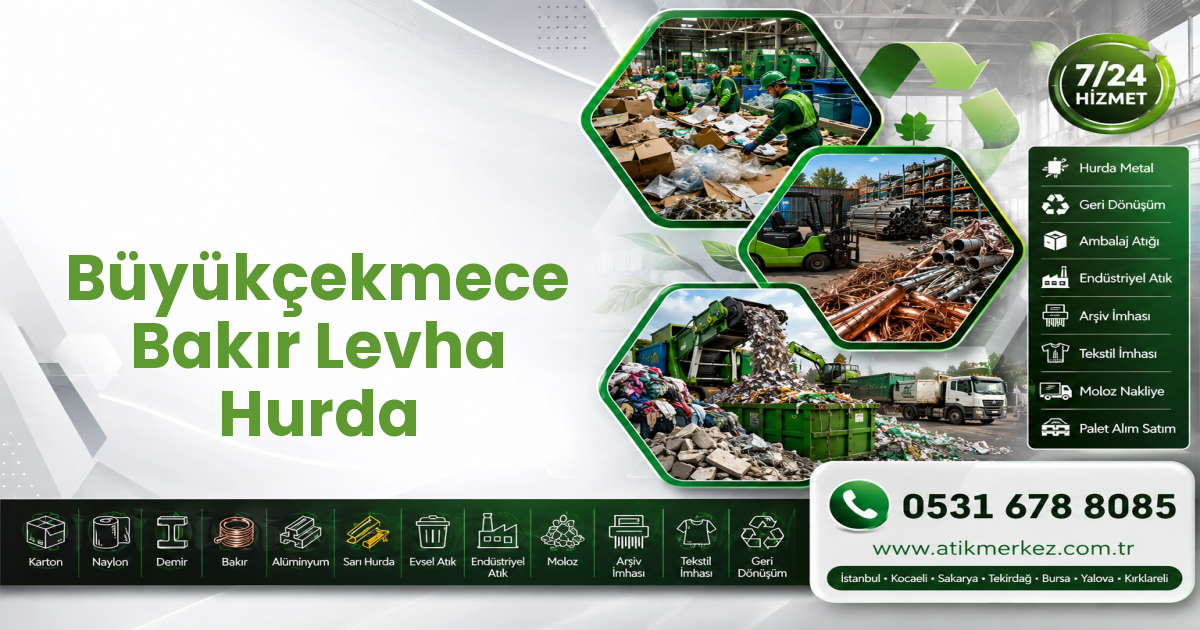 Büyükçekmece Bakır Levha Hurda