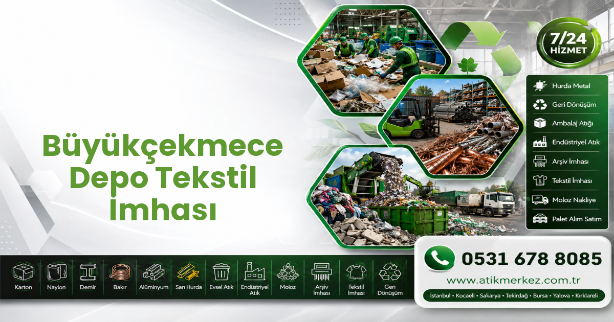 Büyükçekmece Depo Tekstil İmhası