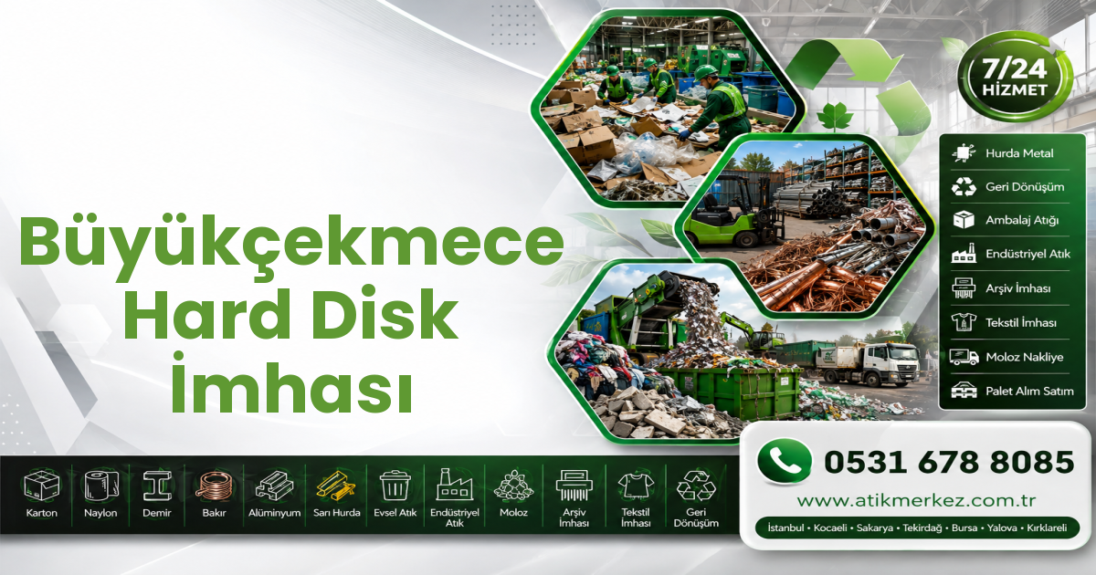 Büyükçekmece Hard Disk İmhası