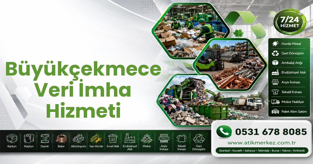 Büyükçekmece Veri İmha Hizmeti