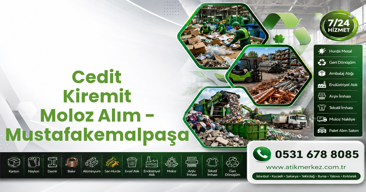 Cedit Kiremit Moloz Alım - Mustafakemalpaşa