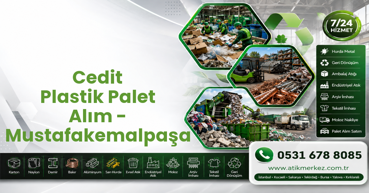 Cedit Plastik Palet Alım - Mustafakemalpaşa