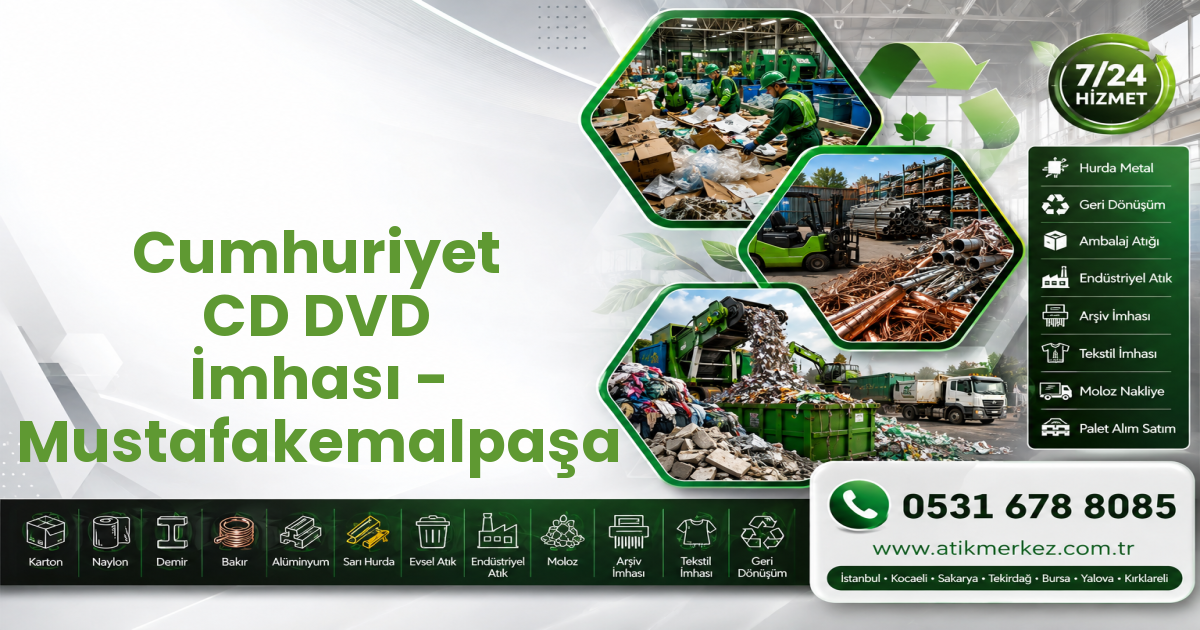 Cumhuriyet CD DVD İmhası - Mustafakemalpaşa