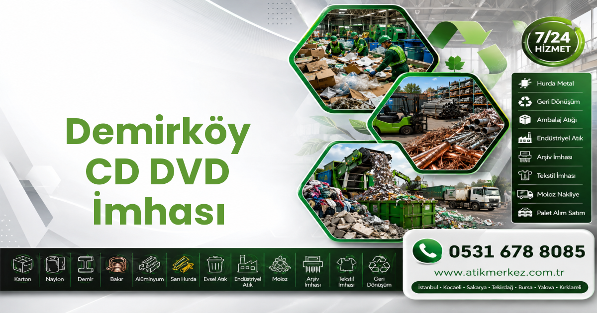 Demirköy CD DVD İmhası