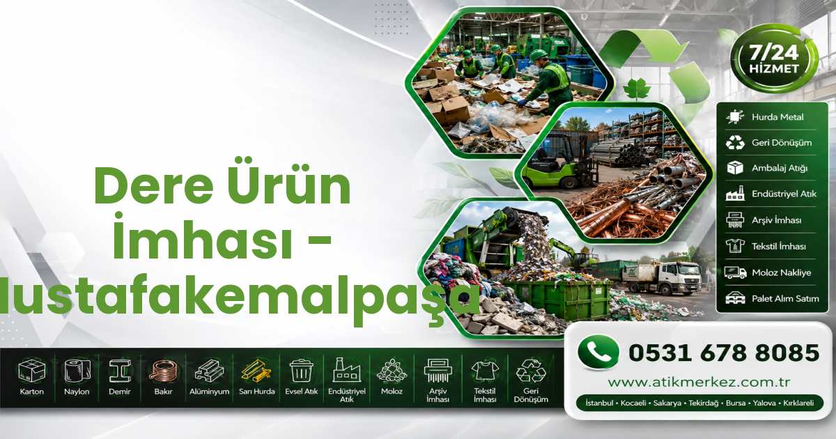Dere Ürün İmhası - Mustafakemalpaşa