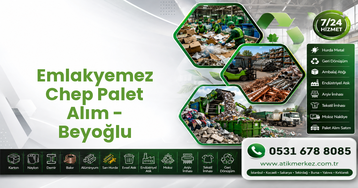 Emlakyemez Chep Palet Alım - Beyoğlu