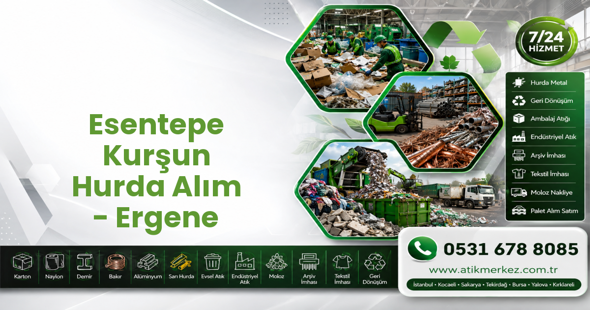 Esentepe Kurşun Hurda Alım - Ergene