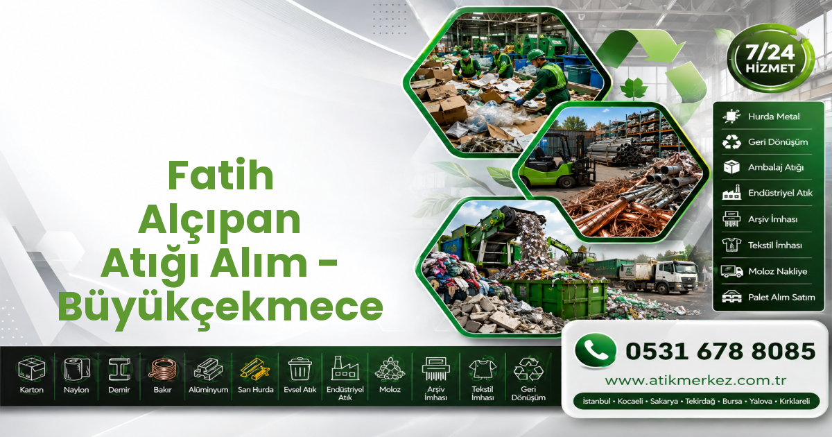Fatih Alçıpan Atığı Alım - Büyükçekmece