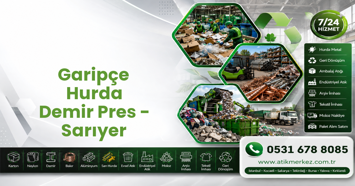 Garipçe Hurda Demir Pres - Sarıyer