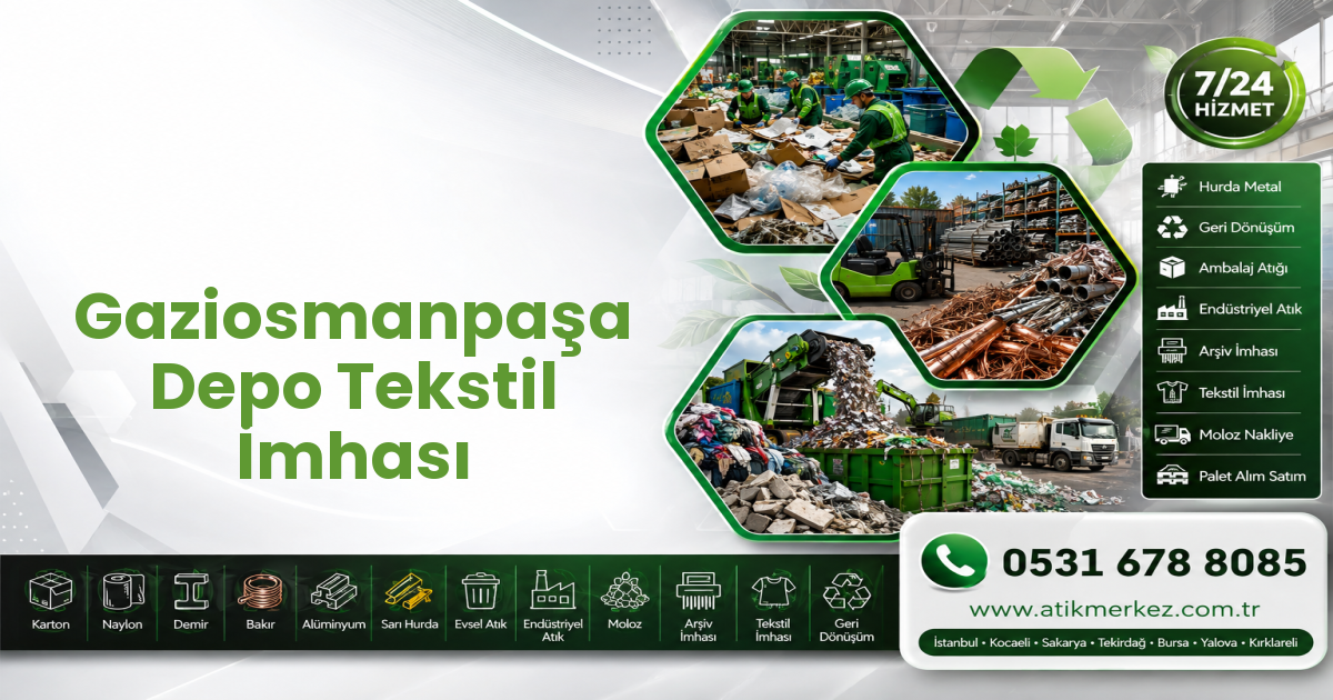 Gaziosmanpaşa Depo Tekstil İmhası