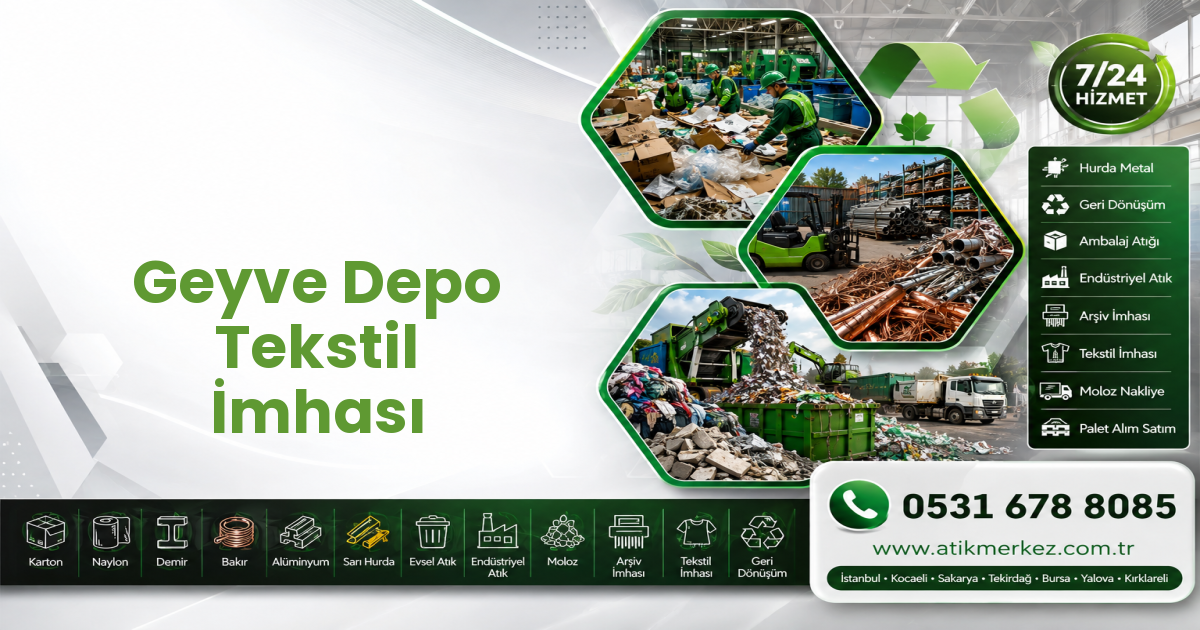Geyve Depo Tekstil İmhası