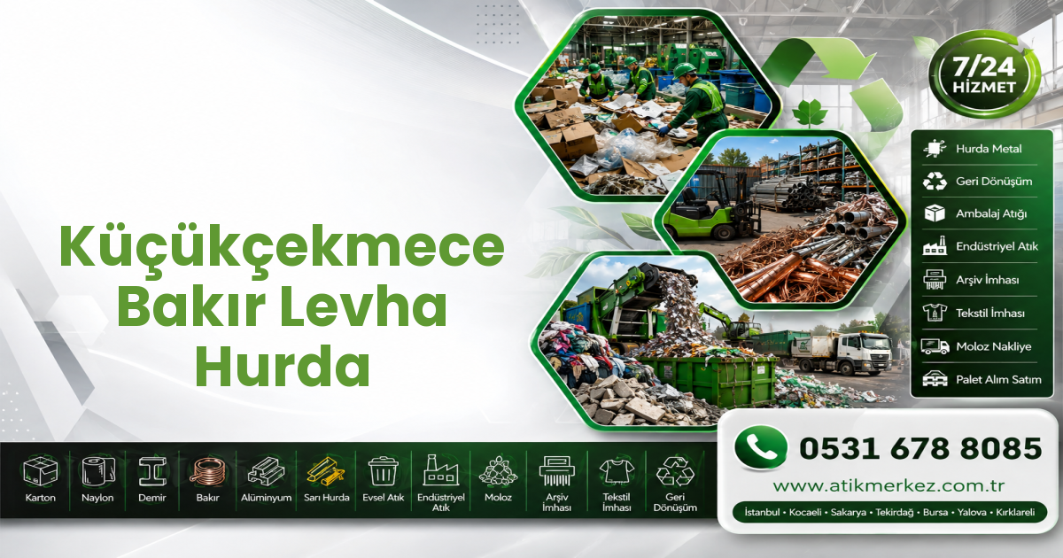 Küçükçekmece Bakır Levha Hurda