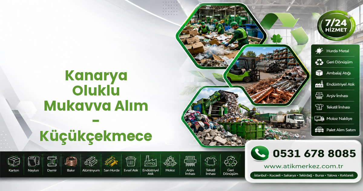 Kanarya Oluklu Mukavva Alım - Küçükçekmece