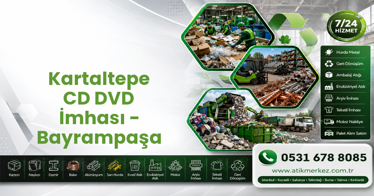 Kartaltepe CD DVD İmhası - Bayrampaşa