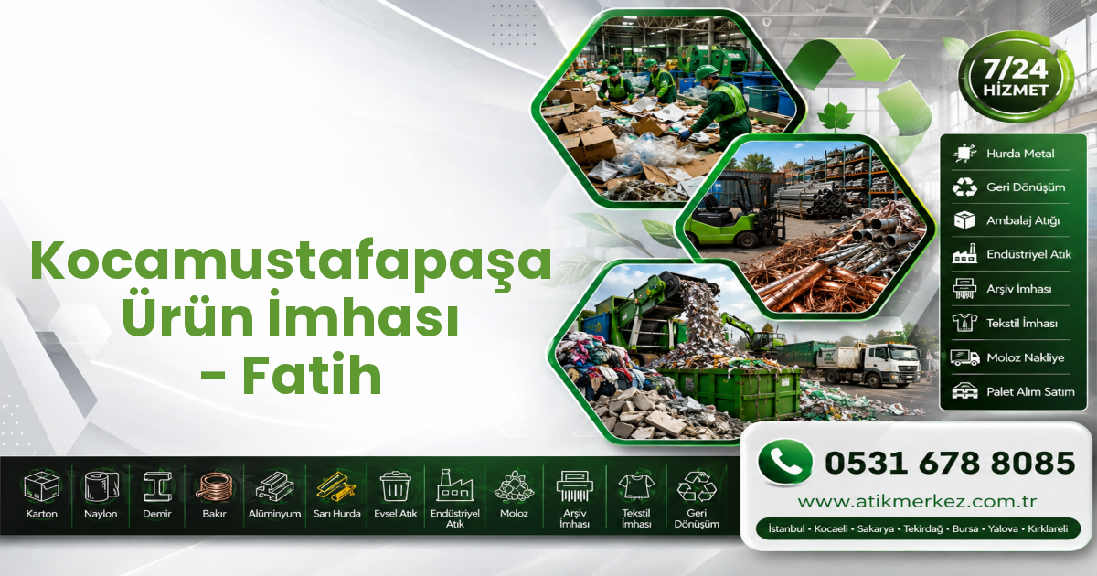 Kocamustafapaşa Ürün İmhası - Fatih