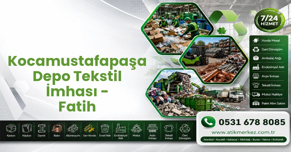 Kocamustafapaşa Depo Tekstil İmhası - Fatih