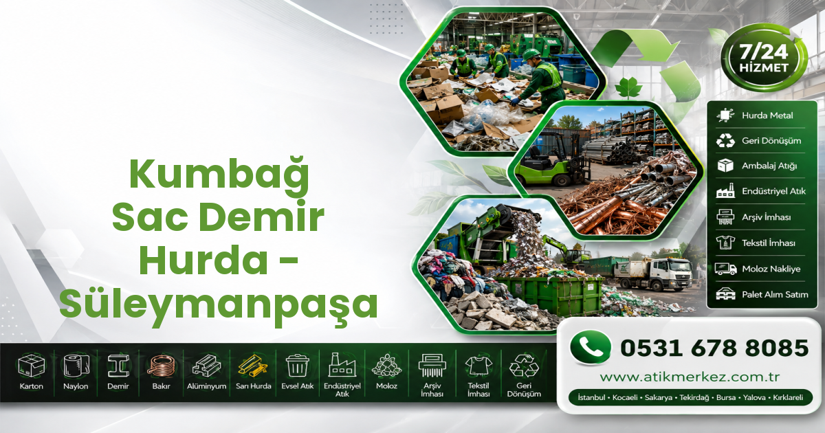 Kumbağ Sac Demir Hurda - Süleymanpaşa