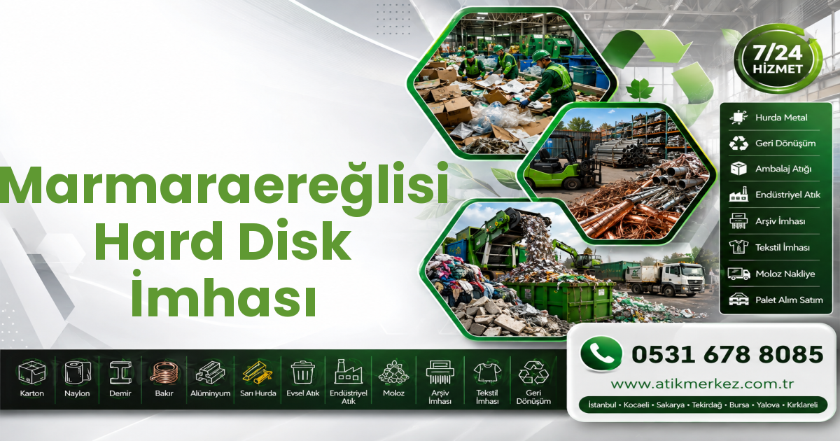 Marmaraereğlisi Hard Disk İmhası