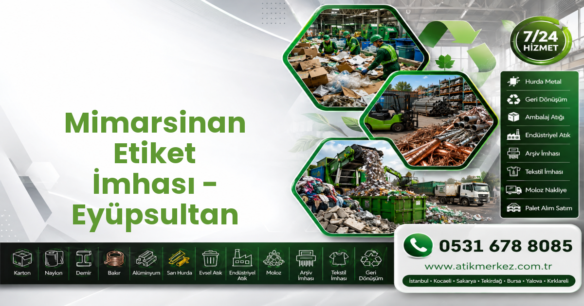 Mimarsinan Etiket İmhası - Eyüpsultan