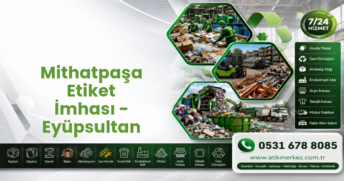 Mithatpaşa Etiket İmhası - Eyüpsultan