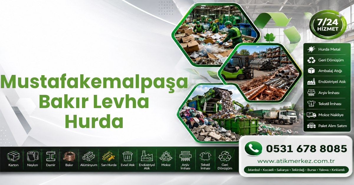 Mustafakemalpaşa Bakır Levha Hurda