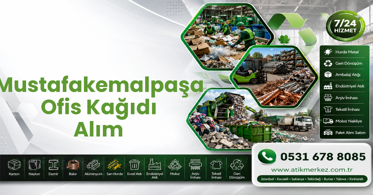 Mustafakemalpaşa Ofis Kağıdı Alım