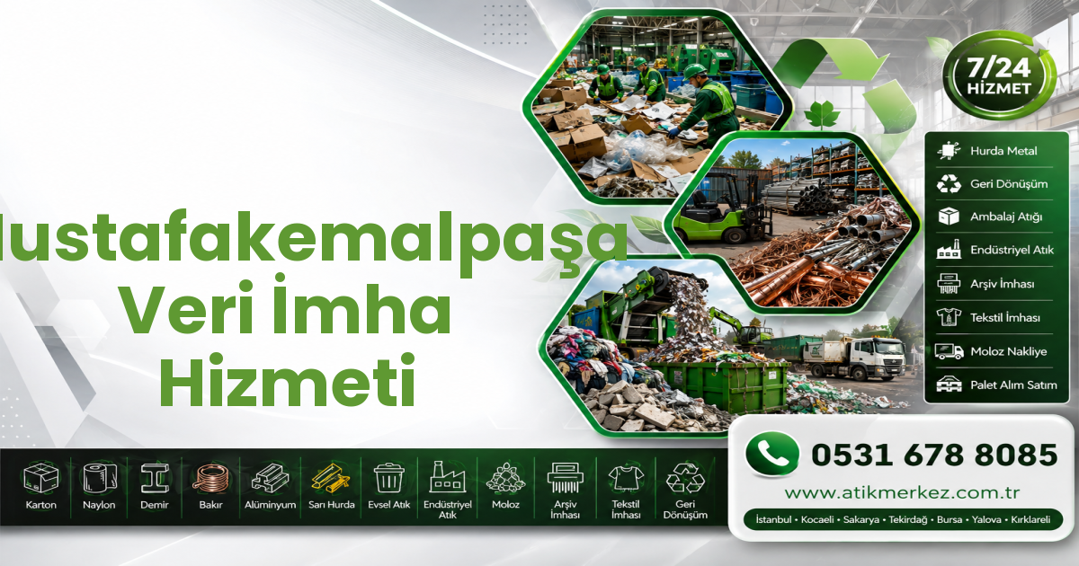 Mustafakemalpaşa Veri İmha Hizmeti