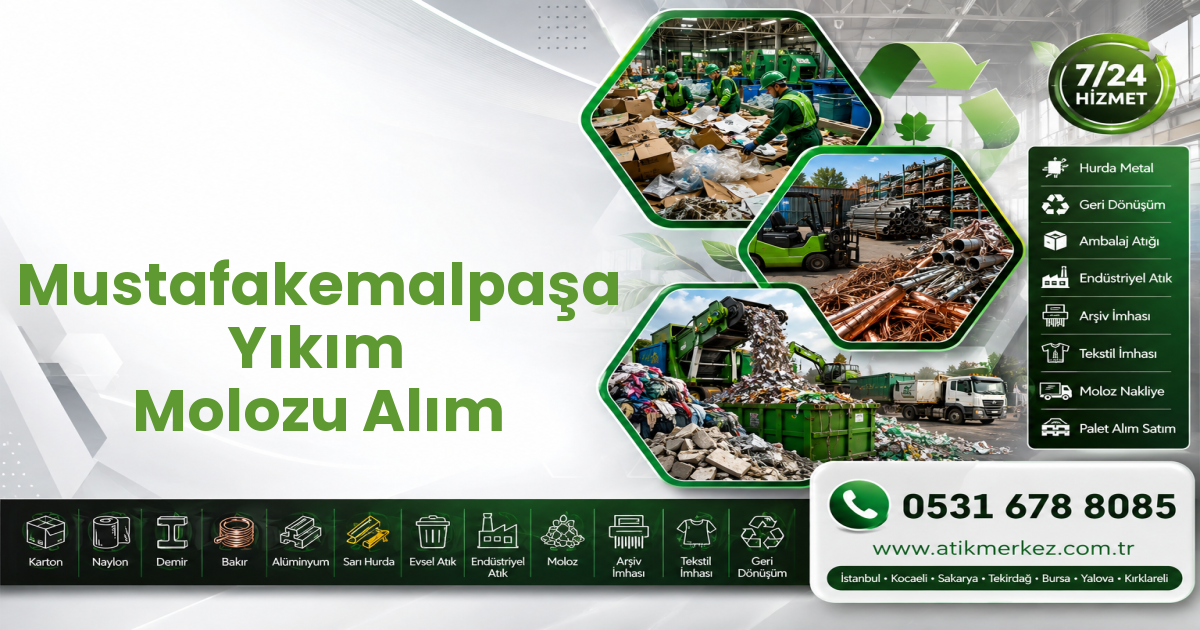 Mustafakemalpaşa Yıkım Molozu Alım