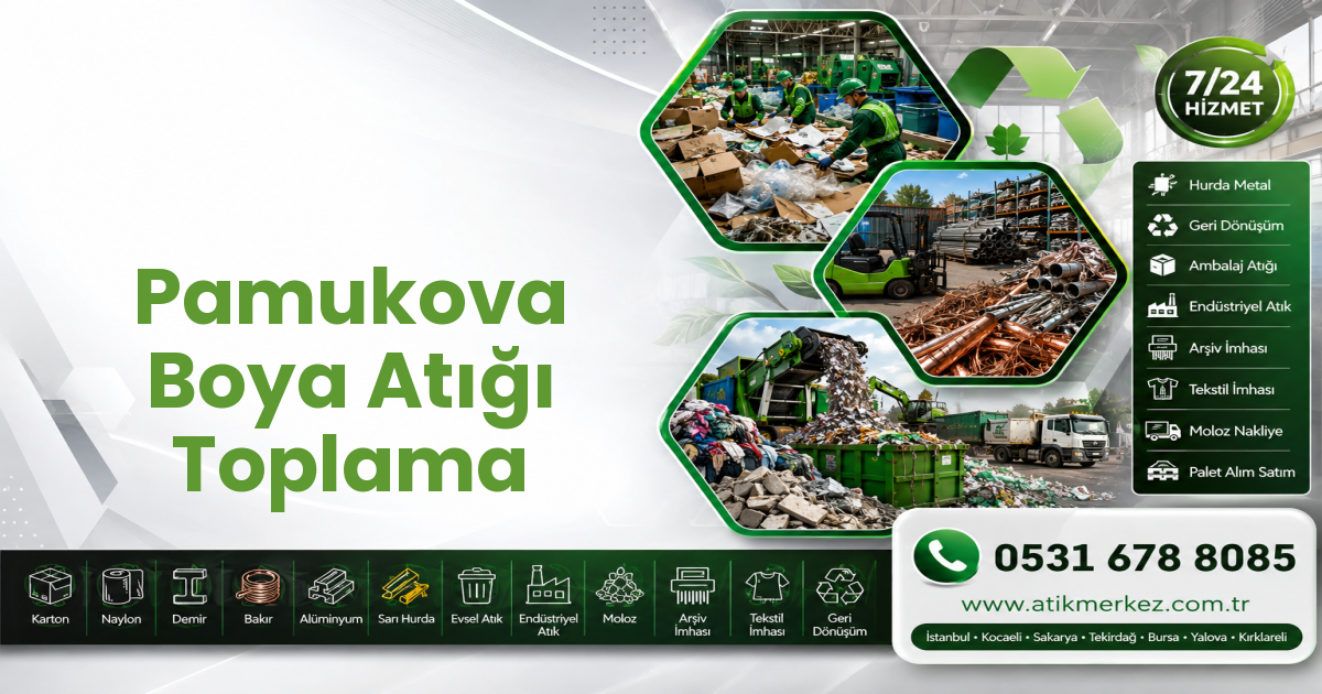 Pamukova Boya Atığı Toplama