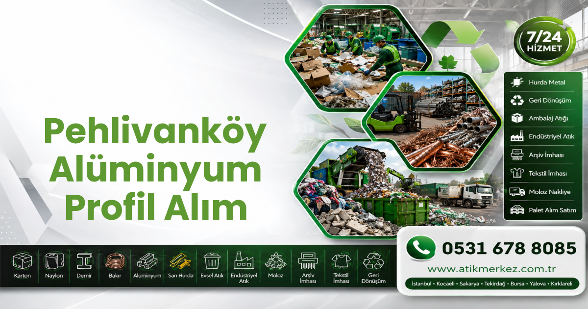 Pehlivanköy Alüminyum Profil Alım