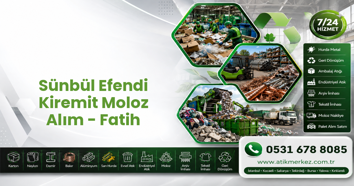 Sünbül Efendi Kiremit Moloz Alım - Fatih