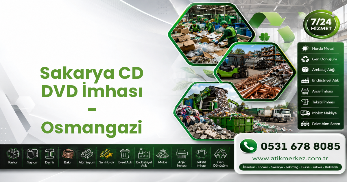 Sakarya CD DVD İmhası - Osmangazi