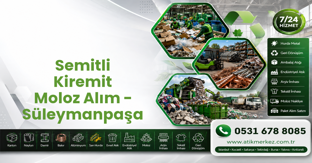 Semitli Kiremit Moloz Alım - Süleymanpaşa