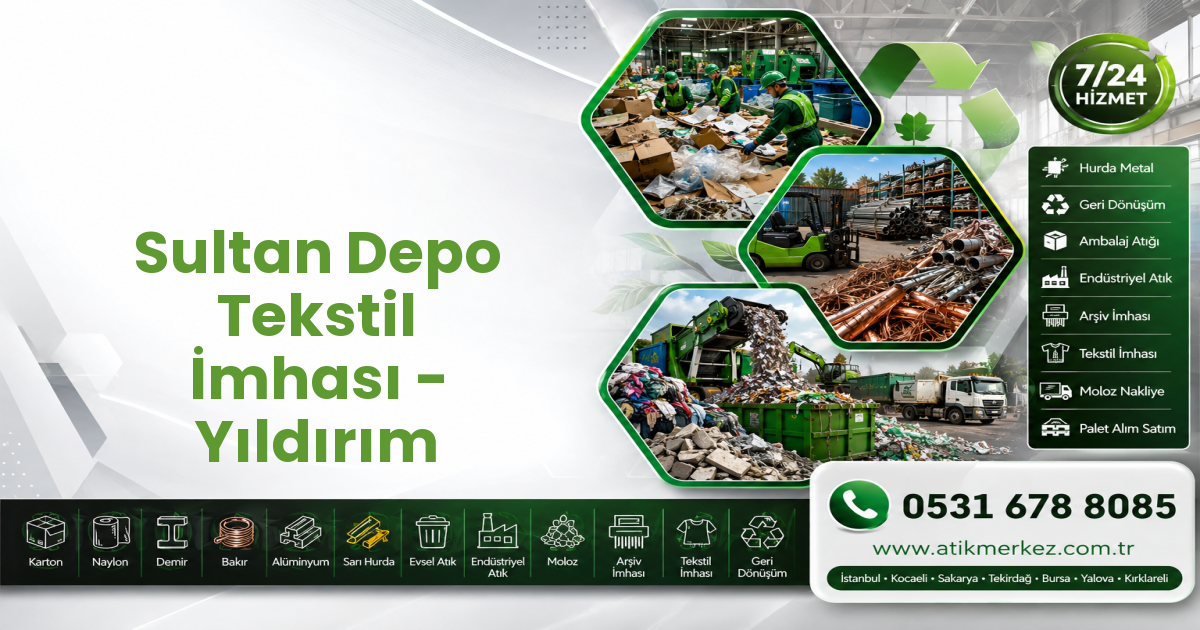 Sultan Depo Tekstil İmhası - Yıldırım