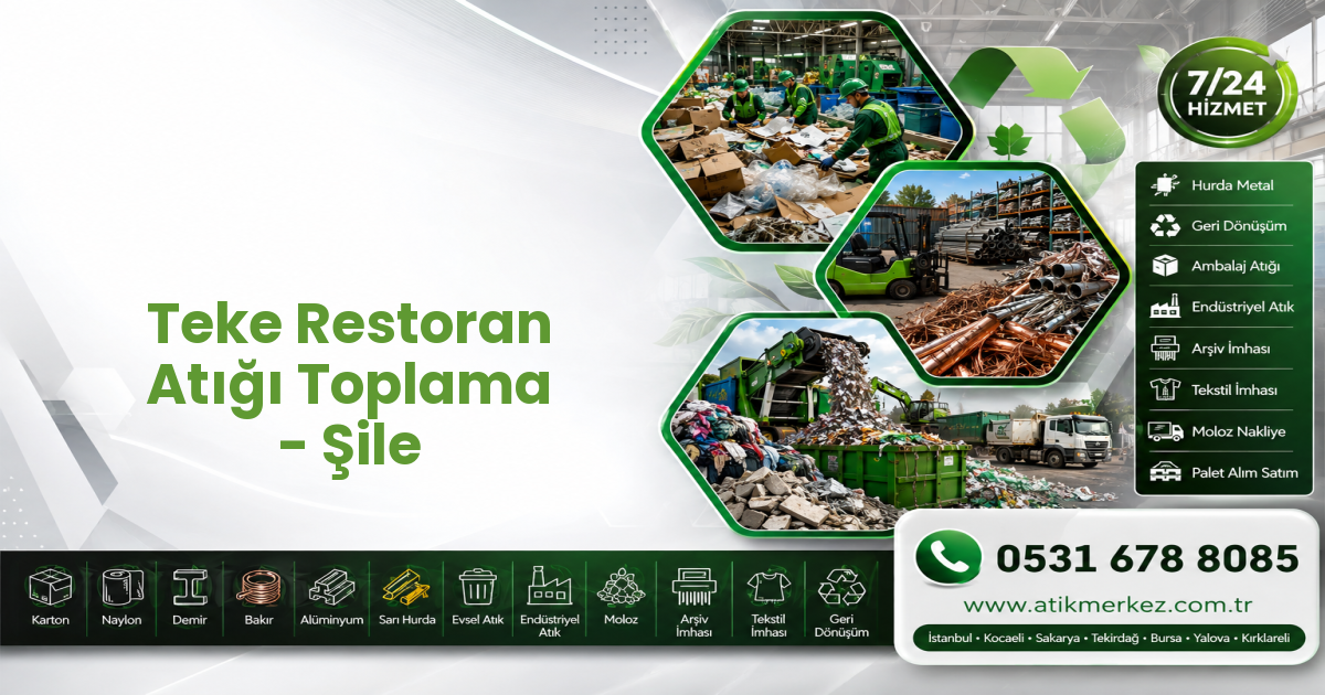 Teke Restoran Atığı Toplama - Şile