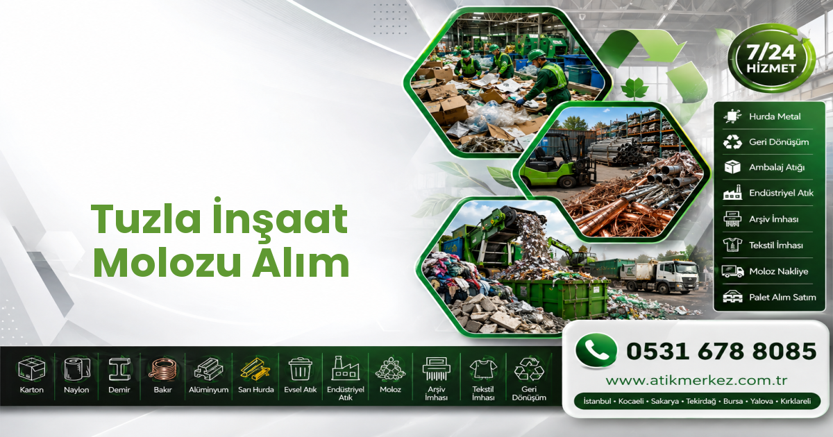 Tuzla İnşaat Molozu Alım