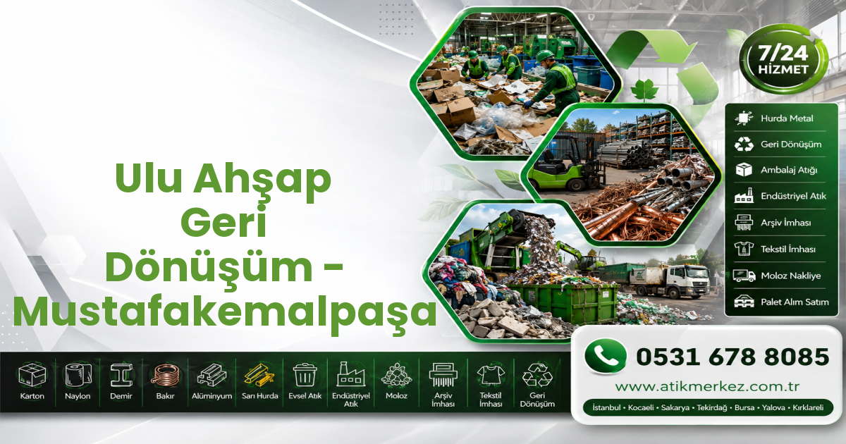 Ulu Ahşap Geri Dönüşüm - Mustafakemalpaşa