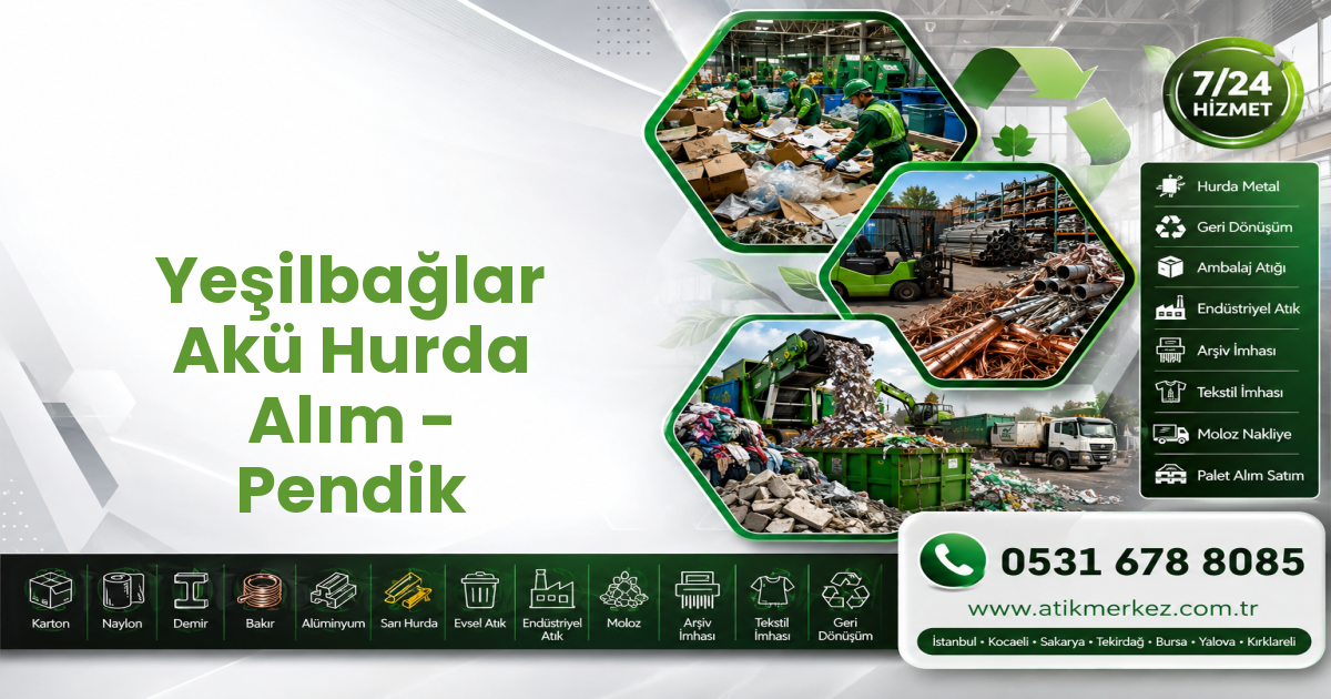Yeşilbağlar Akü Hurda Alım - Pendik