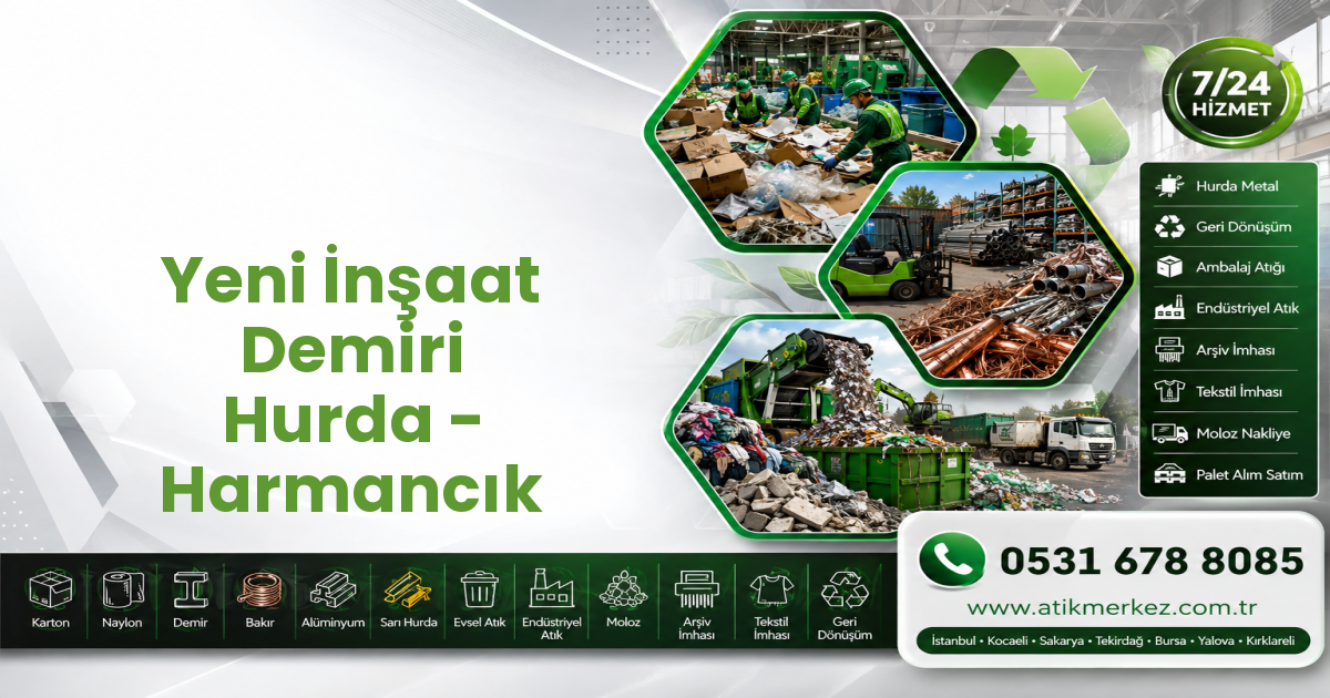 Yeni İnşaat Demiri Hurda - Harmancık