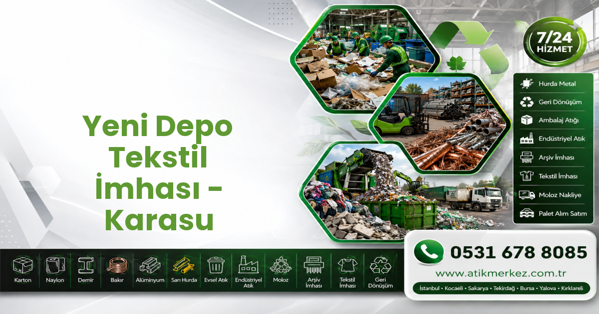 Yeni Depo Tekstil İmhası - Karasu