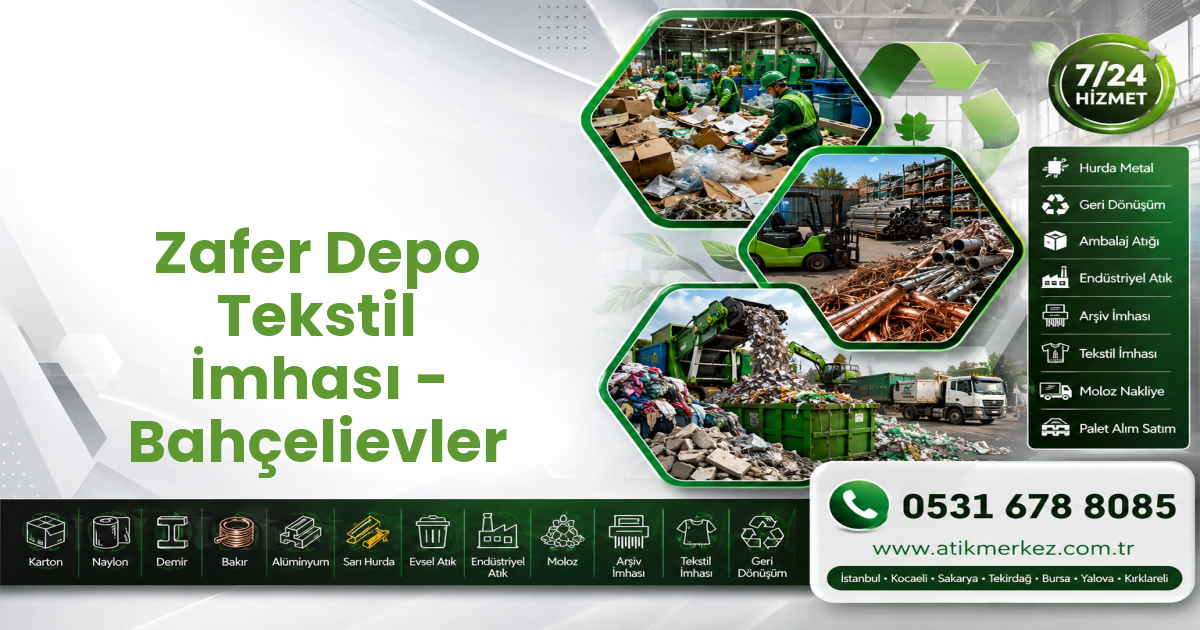 Zafer Depo Tekstil İmhası - Bahçelievler