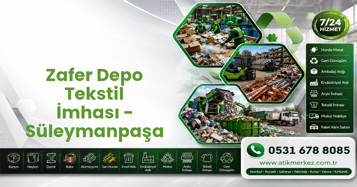Zafer Depo Tekstil İmhası - Süleymanpaşa
